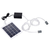 Solar Oxygen Pump Multi Purpose Convenient Installation Easy to Carry Portable Fishing Aerator Pump for Aquariums