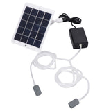 Solar Oxygen Pump Multi Purpose Convenient Installation Easy to Carry Portable Fishing Aerator Pump for Aquariums