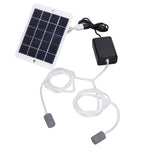 Solar Oxygen Pump Multi Purpose Convenient Installation Easy to Carry Portable Fishing Aerator Pump for Aquariums