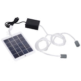 Solar Oxygen Pump Multi Purpose Convenient Installation Easy to Carry Portable Fishing Aerator Pump for Aquariums