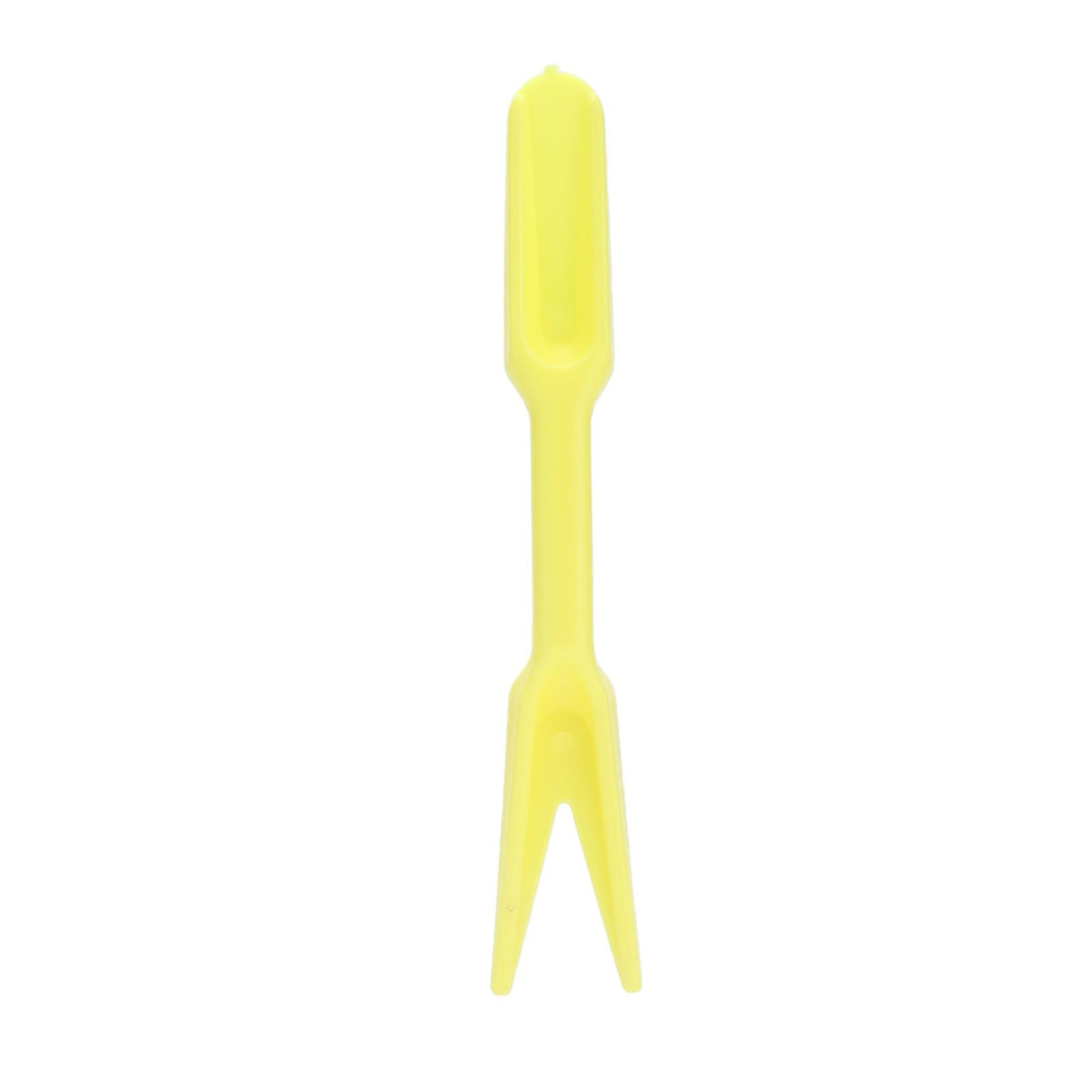 20Sets Small Seed Planter Strong Practicality Small Portable Comfortable to Use Seedling Remover for Vegetable PlantingYellow