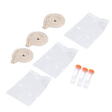 3Sets Saliva Sampling Rope Strong Practicability Complete Tools Soft Cotton Rope Swine Fever Detection Tool for Pigs