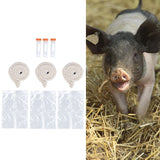 3Sets Saliva Sampling Rope Strong Practicability Complete Tools Soft Cotton Rope Swine Fever Detection Tool for Pigs - Extra Image