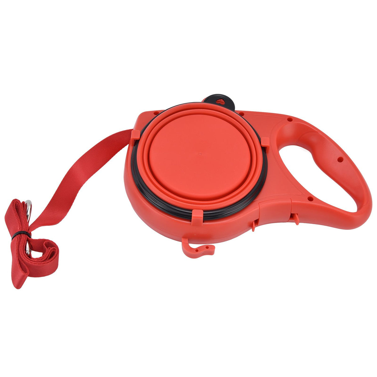 Pet Leash Multifunction Hollow Inside Multicolor Optional Lightweight Portable Small Dog LeashRed