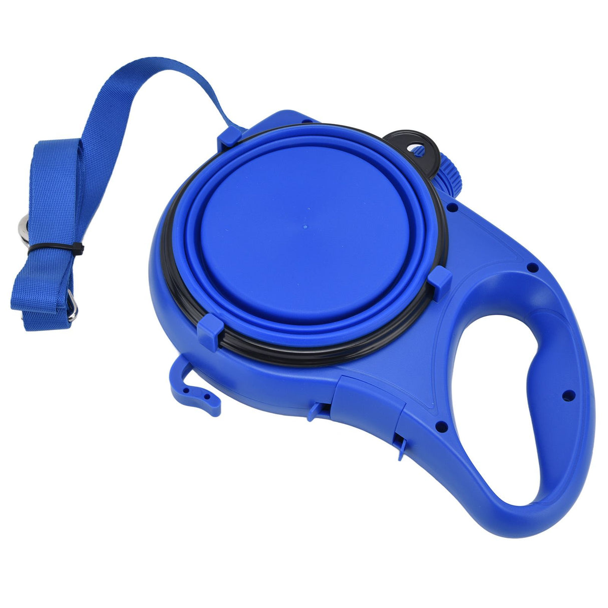 Pet Leash Multifunction Hollow Inside Multicolor Optional Lightweight Portable Small Dog LeashBlue