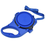 Pet Leash Multifunction Hollow Inside Multicolor Optional Lightweight Portable Small Dog LeashBlue