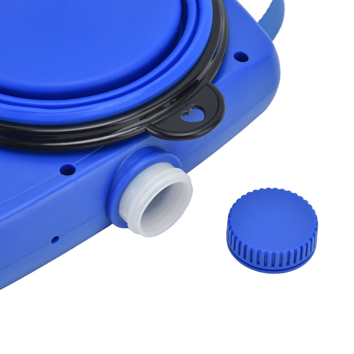 Pet Leash Multifunction Hollow Inside Multicolor Optional Lightweight Portable Small Dog LeashBlue