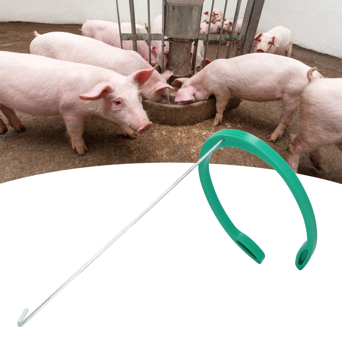 Pig Insemination Adjustable Size Unique Shape Naturally Tighten Artificial Insemination Kit