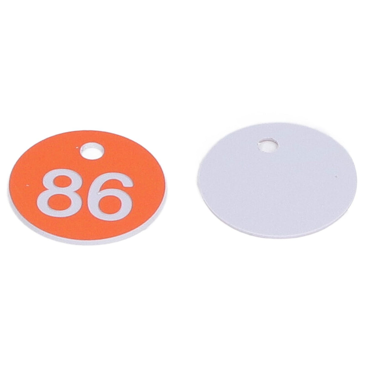 50Pcs Numbered Label Round Simple Beautiful Beehive Tag Breeding Supplies for Beekeeping Animal HusbandryNumbers 51 to 100 Orange