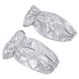 Ice Scraper Mitts Elastic Wristband Comfortable Feel Fine Workmanship Thick Waterproof Ice Scraper Mitt Glove - Close-Up Angle