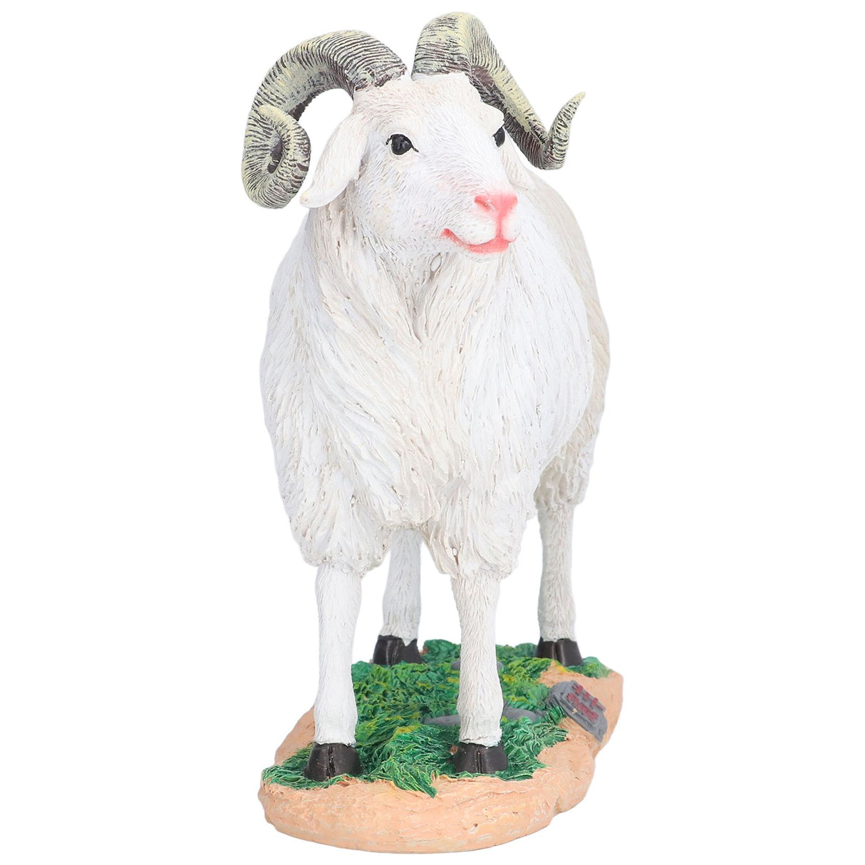 Sheep Statue Cute Vivid Rustic Waterproof Resin Sheep Figurine for Home Yard Garden Office Decoration