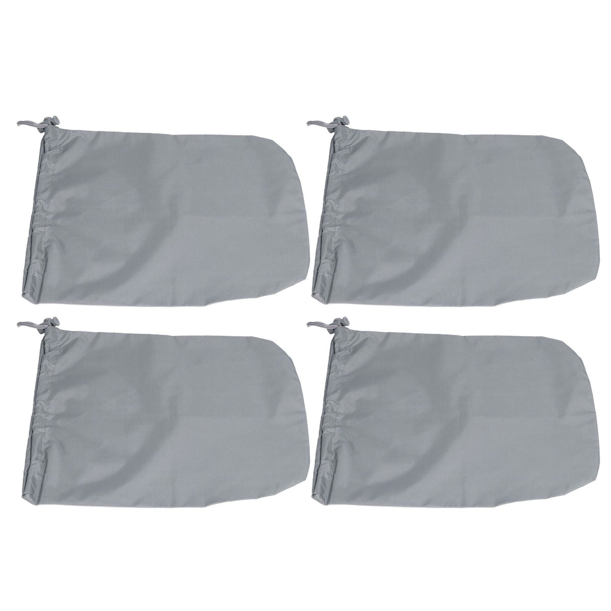 4PCS Car Rearview Mirror Protective Cover 190T Polyester Taffeta Faucet Frost Guard CoverGrey