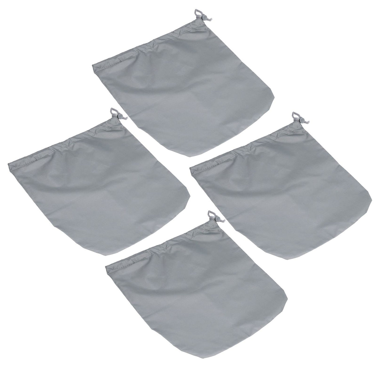 4PCS Car Rearview Mirror Protective Cover 190T Polyester Taffeta Faucet Frost Guard CoverGrey