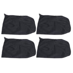4PCS Car Rearview Mirror Protective Cover 190T Polyester Taffeta Faucet Frost Guard CoverBlack