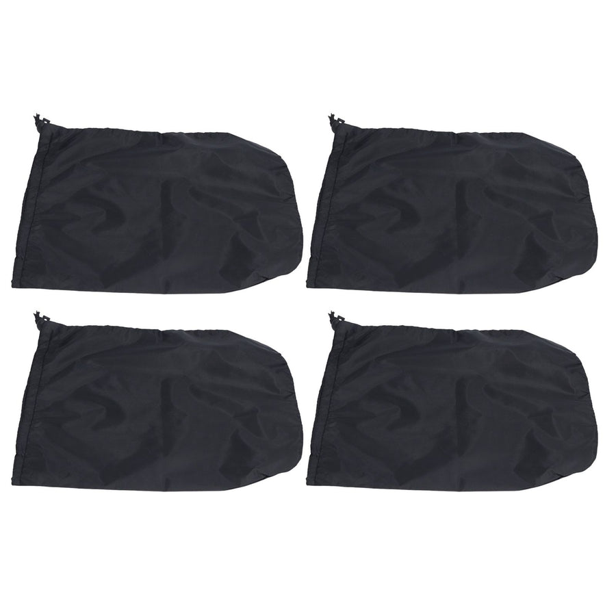 4PCS Car Rearview Mirror Protective Cover 190T Polyester Taffeta Faucet Frost Guard CoverBlack