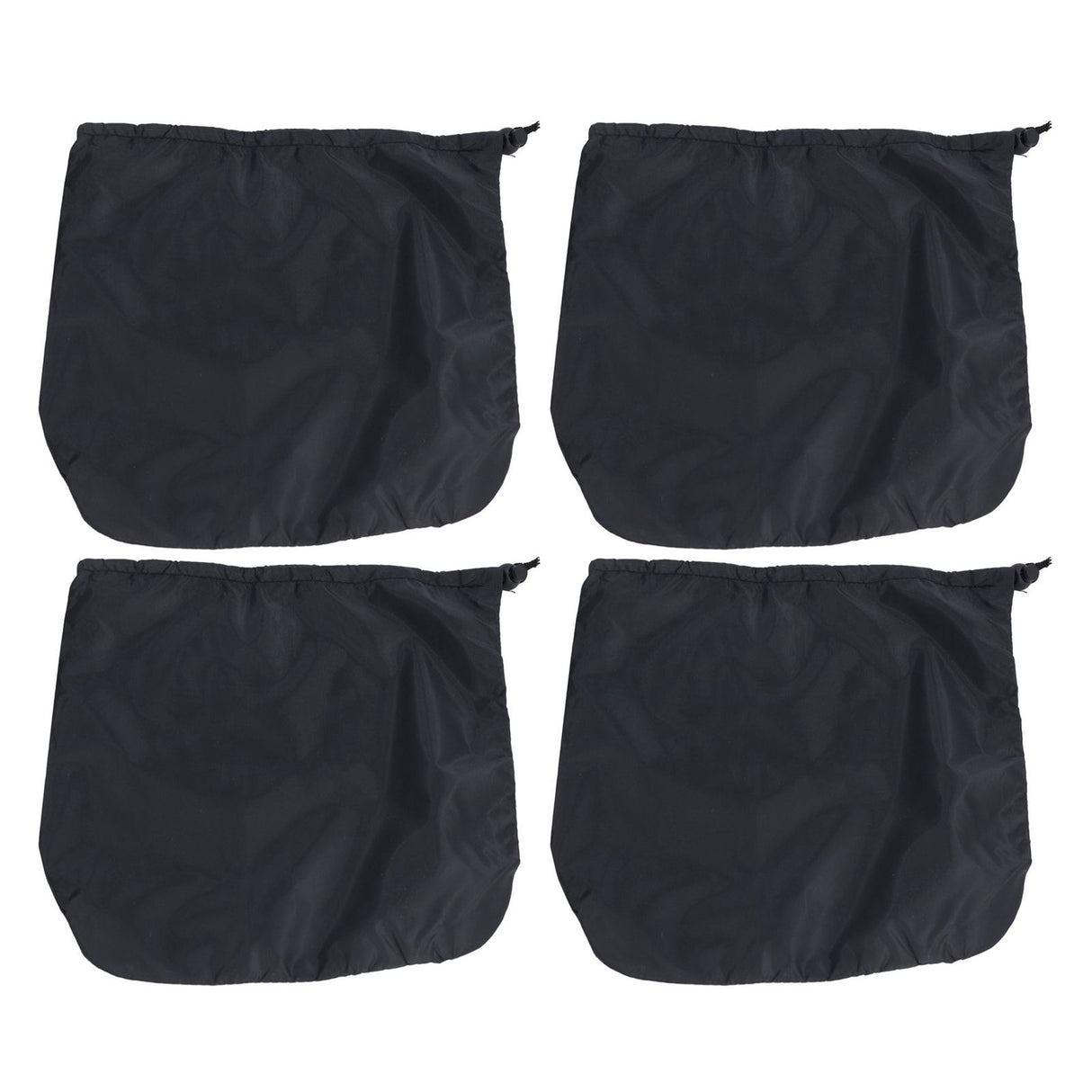 4PCS Car Rearview Mirror Protective Cover 190T Polyester Taffeta Faucet Frost Guard CoverBlack