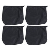 4PCS Car Rearview Mirror Protective Cover 190T Polyester Taffeta Faucet Frost Guard CoverBlack