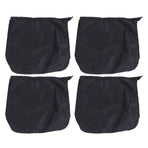 4PCS Car Rearview Mirror Protective Cover 190T Polyester Taffeta Faucet Frost Guard CoverBlack