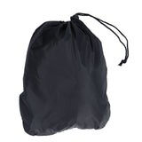 4PCS Car Rearview Mirror Protective Cover 190T Polyester Taffeta Faucet Frost Guard CoverBlack
