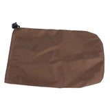 4PCS Car Rearview Mirror Protective Cover 190T Polyester Taffeta Faucet Frost Guard CoverBrown - Extra Image