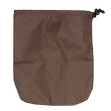 4PCS Car Rearview Mirror Protective Cover 190T Polyester Taffeta Faucet Frost Guard CoverBrown - Extra Image