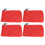 4PCS Car Rearview Mirror Protective Cover 190T Polyester Taffeta Faucet Frost Guard CoverRed