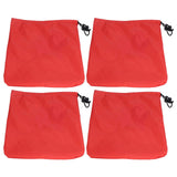4PCS Car Rearview Mirror Protective Cover 190T Polyester Taffeta Faucet Frost Guard CoverRed