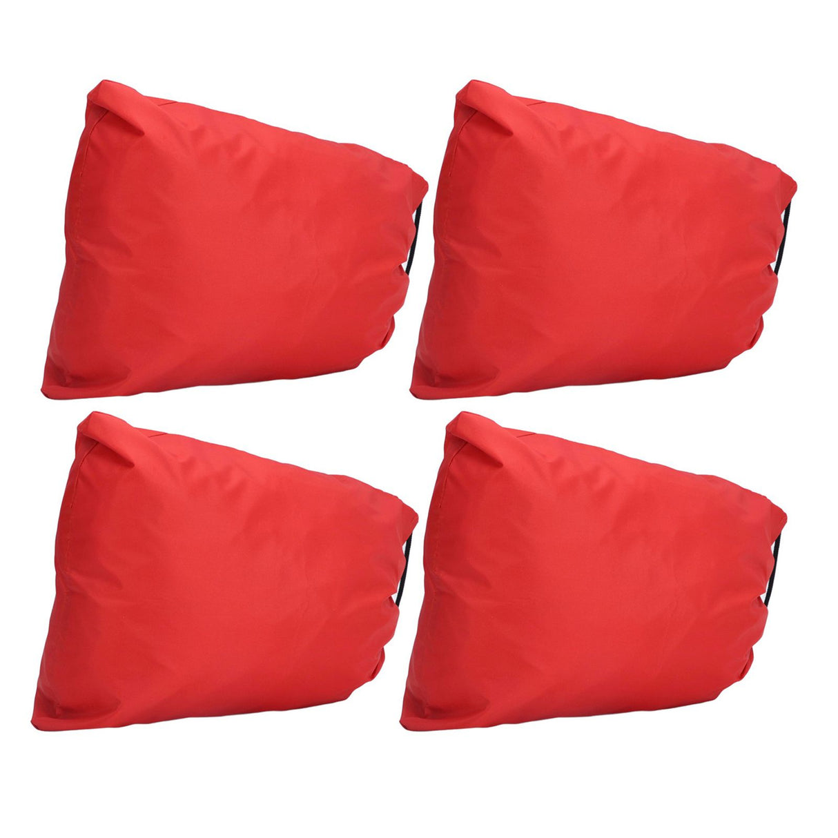 4PCS Car Rearview Mirror Protective Cover 190T Polyester Taffeta Faucet Frost Guard CoverRed