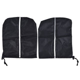 33x27cm Universal Car Mirror Cover Side View Mirror Cover Black Auto Rearview Protection Protector