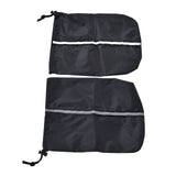 33x27cm Universal Car Mirror Cover Side View Mirror Cover Black Auto Rearview Protection Protector