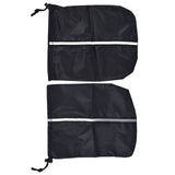 33x27cm Universal Car Mirror Cover Side View Mirror Cover Black Auto Rearview Protection Protector