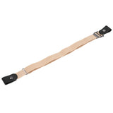 Buckle Free Stretch Belt Adjustable Japanese Lazy Invisible Traceless Belts for WomenKhaki - Rear View