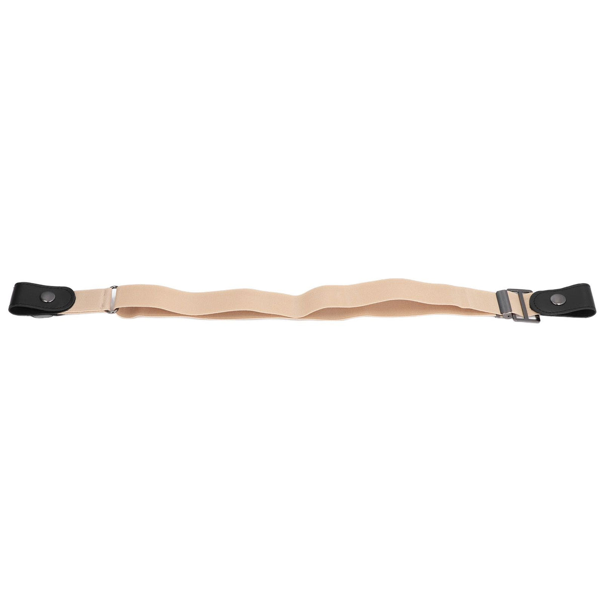 Buckle Free Stretch Belt Adjustable Japanese Lazy Invisible Traceless Belts for WomenKhaki