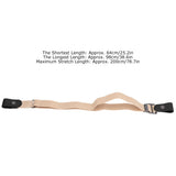 Buckle Free Stretch Belt Adjustable Japanese Lazy Invisible Traceless Belts for WomenKhaki - Extra Image