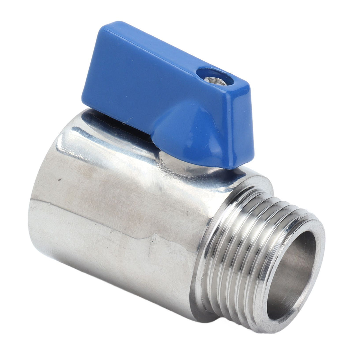 5/8 Inch BSP PN63 Mini Ball Valve 304 Stainless Steel Mini Sanitary Female To Male Ball Valve for Beer Homebrew Tap Head