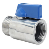 5/8 Inch BSP PN63 Mini Ball Valve 304 Stainless Steel Mini Sanitary Female To Male Ball Valve for Beer Homebrew Tap Head