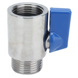 5/8 Inch BSP PN63 Mini Ball Valve 304 Stainless Steel Mini Sanitary Female To Male Ball Valve for Beer Homebrew Tap Head - Extra Image