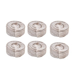 50Pcs Compressed Peat Block Cultivation and Nursery Nutrient Block Soil for Plant Flower VegetablesΦ35 X 10 mm