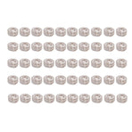 50Pcs Compressed Peat Block Cultivation and Nursery Nutrient Block Soil for Plant Flower VegetablesΦ40 X 10 mm