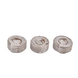 50Pcs Compressed Peat Block Cultivation and Nursery Nutrient Block Soil for Plant Flower VegetablesΦ40 X 10 mm