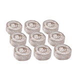50Pcs Compressed Peat Block Cultivation and Nursery Nutrient Block Soil for Plant Flower VegetablesΦ40 X 10 mm