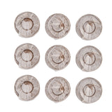 50Pcs Compressed Peat Block Cultivation and Nursery Nutrient Block Soil for Plant Flower VegetablesΦ40 X 10 mm
