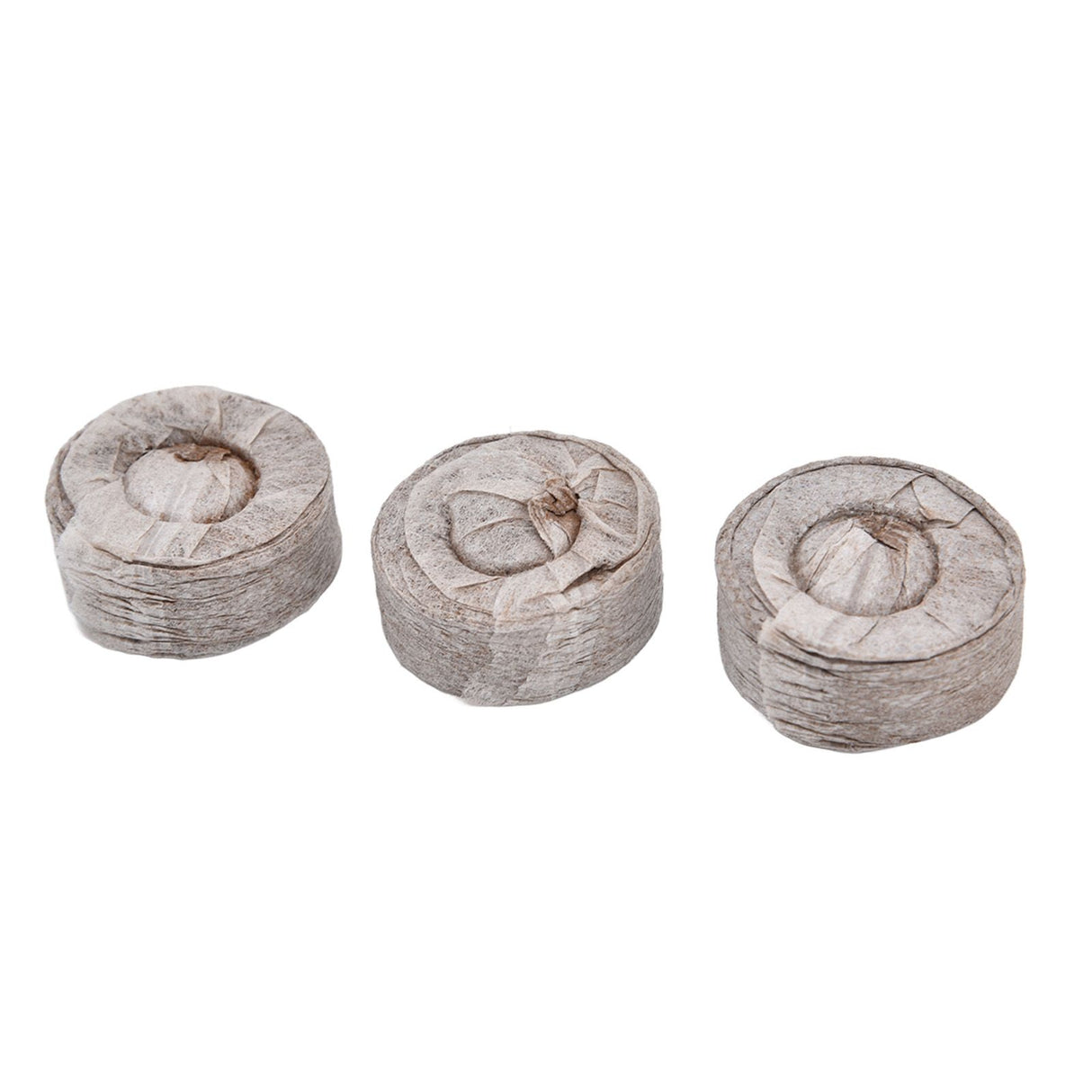 50Pcs Compressed Peat Block Cultivation and Nursery Nutrient Block Soil for Plant Flower VegetablesΦ40 X 10 mm