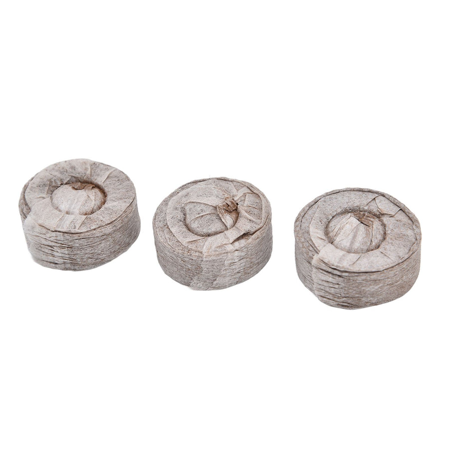 50Pcs Compressed Peat Block Cultivation and Nursery Nutrient Block Soil for Plant Flower VegetablesΦ40 X 10 mm