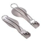 Camping Cutlery Set Camping Foldable Spoon Fork Portable Travel Tableware for Outdoor Picnic