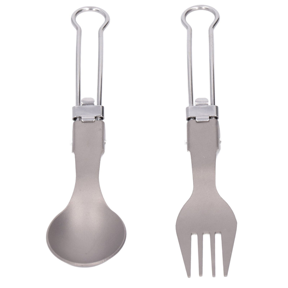 Camping Cutlery Set Camping Foldable Spoon Fork Portable Travel Tableware for Outdoor Picnic