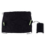 Windshield Cover Waterproof Snowproof Large Coverage Area Universal Windshield Protector with Reflective StripsBlack