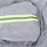 Windshield Cover Waterproof Snowproof Large Coverage Area Universal Windshield Protector with Reflective StripsGrey