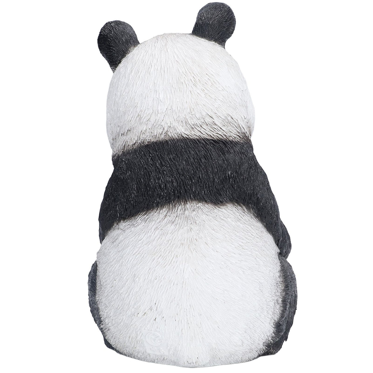 Simulation Panda Ornaments Synthetic Resin Bear Ornaments for Garden Lawn Desk Decoration