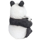 Simulation Panda Ornaments Synthetic Resin Bear Ornaments for Garden Lawn Desk Decoration - Extra Image